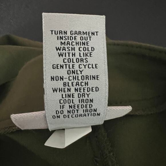 Catherine's Curvy Collection Camo Green Full Zip Women's Jacket Size 28 - Picture 9 of 10